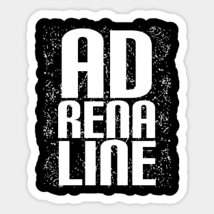 Adrenaline Sticker